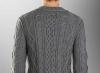 Мужской жакет с капюшоном вязаный спицами Как связать пуловер с капюшоном мужской